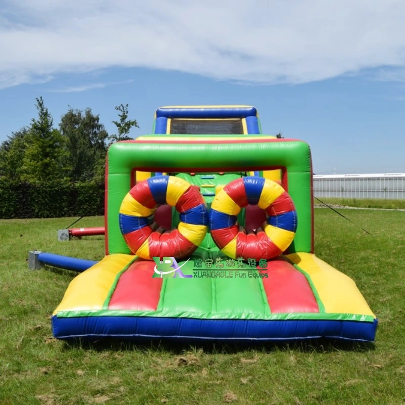 Sport Challenges Backyard Inflatable training Course Outdoor Jumper Party Obstacle Course for Kids