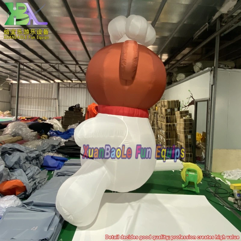 Customized Inflatable Ted Bear/ Large Inflatable Animals/ Western Restaurant Inflatable Bear Cartoon for Inflatable Advertising