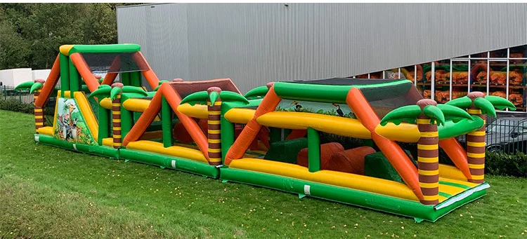 High Quality Popular Funny Inflatable Obstacle Course for Adult and Children