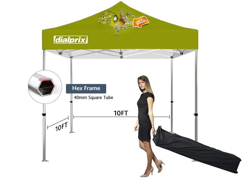 Custom Portable Big Heavy Duty Canopy Pop up Folding Gazebo Aluminum Frame Wall Tent with Sidewalls for Outdoor Party Wedding Car Parking 10X10 10X15 10X20