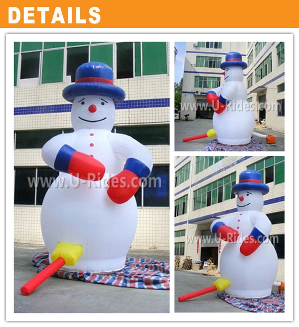 Christmas Decoration Inflatable snowman cartoon for Advertising