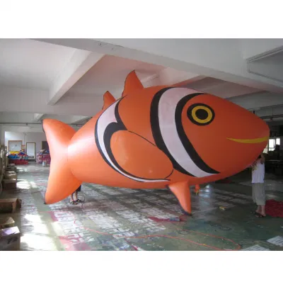 Boyi 헬륨 광대 물고기 퍼레이드 풍선 카운티 박람회 풍선 풍선 물고기 만화 B224